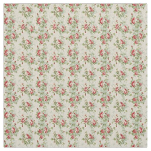Tissu Vins Roses du jardin Chic (Échantillon)