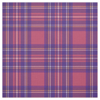 Tissu Vintage 3 chaud rose/bleu/violet/jaune/blanc plaid