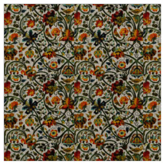 Tissu Vintage Art Nouveau Charles Cicadas Motif
