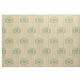 Tissu Vintage Arts & Crafts Style Tulip Pattern (Fat Quarter)