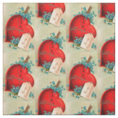 Tissu Vintage Big Red (Échantillon)