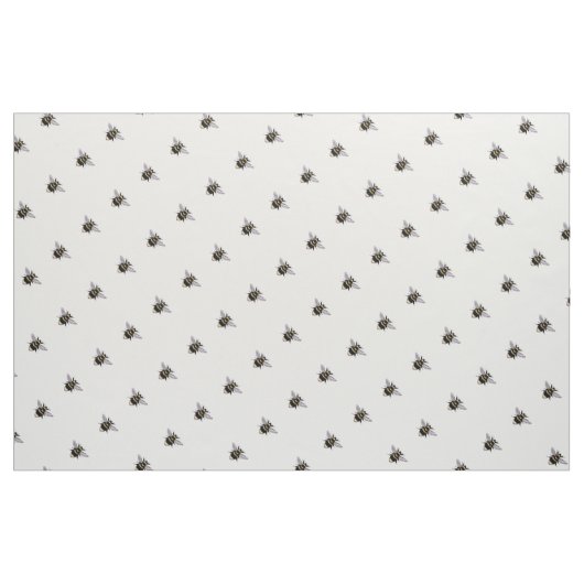 Tissu Vintage Bumble Bee (Fat Quarter)