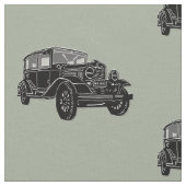 Tissu Vintage Car Art Fabric (Fermer)