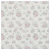 Tissu Vintage chic Rose et raypes (Échantillon)