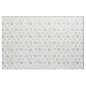 Tissu Vintage chic Rose et raypes (Fat Quarter)
