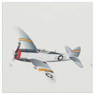 Tissu vintage d'avions de la guerre mondiale 2
