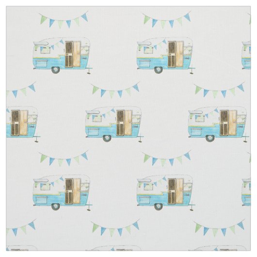 Tissu vintage de campeur (Échantillon)