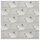 Tissu vintage de Cendrillon de conte de fées (Échantillon)