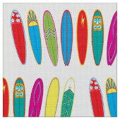 Tissu vintage de coutume de planches de surf (Fermer)
