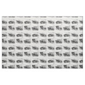 Tissu vintage de coutume de voitures (Yard)