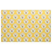 Tissu vintage de tulipes (Fat Quarter)