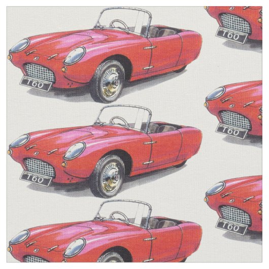 tissu vintage de voiture de Berkeley T60 (Fermer)