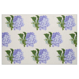 Tissu vintage d'hortensia
