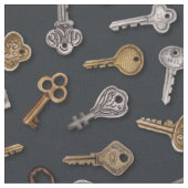 Tissu Vintage et Antique Keys (Fermer)