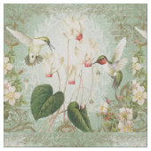 tissu vintage moderne de colibri (Détail)