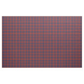 Tissu Vintage rouge et bleu Mariage plaid (Yard)