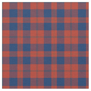 Tissu Vintage rouge et bleu Mariage plaid