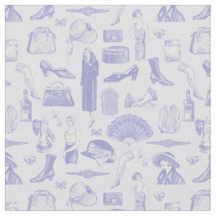 Tissu violet art déco années 1920 flapper glamor feminin