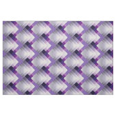 Tissu Violet et blanc (Fat Quarter)