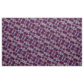 Tissu violet et bleu (Yard)