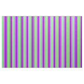 Tissu Violet foncé, vert clair et Motif à rayures bronzé (Fat Quarter)