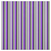 Tissu Violet, gris, vert foncé, cyan clair et noir (Échantillon)