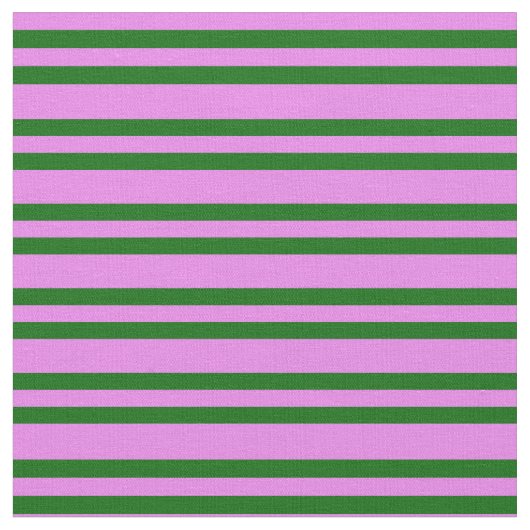 Tissu Violet & Motif de couleur vert foncé (Fermer)