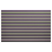 Tissu Violet, Orchidée foncée, Vert olive, Noir & Blanc (Fat Quarter)
