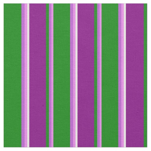 Tissu Violet, orchidée, vert, violet et Motif blanc (Fermer)