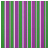Tissu Violet, orchidée, vert, violet et Motif blanc (Échantillon)