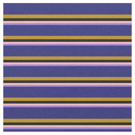 Tissu Violet, rose clair, noir, or foncé & bleu (Fermer)