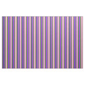 Tissu Violet, rose clair, vert et vert foncé (Fat Quarter)