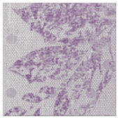 Tissu violet rustique, chic shabby, fleurs de lavande pâ (Détail)