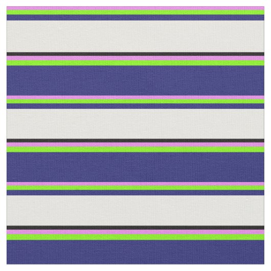Tissu Violet, vert, bleu nuit, blanc et noir (Fermer)
