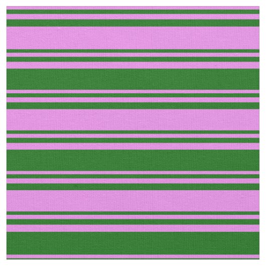 Tissu Violet & Vert foncé Motif des rayures (Fermer)