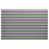 Tissu Violet & Vert foncé Motif des rayures (Fat Quarter)