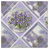 Tissu violettes dans un bocal de lune (Fermer)