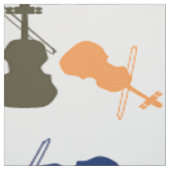 Tissu Violoncelles (Échantillon)