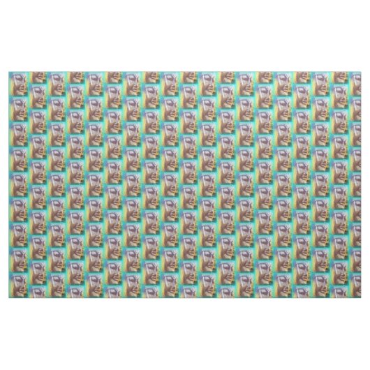 Tissu visage bouddha (Yard)