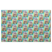 Tissu visage bouddha (Fat Quarter)