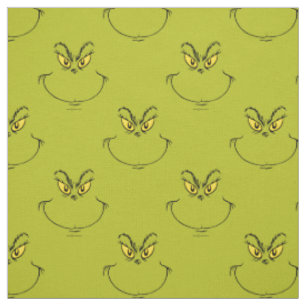 Tissu Visage de Grinch qui a volé Noël