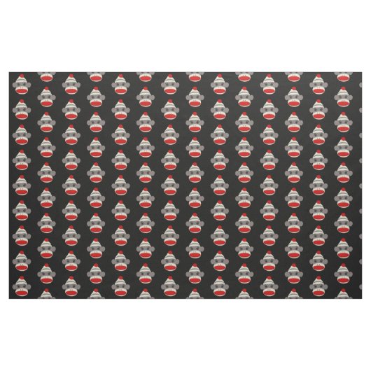 Tissu Visage de singe de chaussette (Yard)