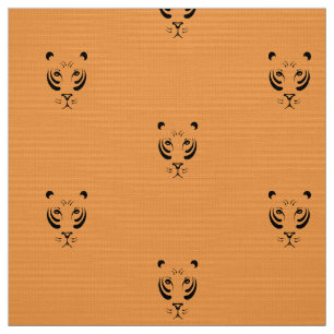 Tissu Visage de tigre