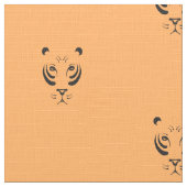 Tissu Visage de tigre (Détail)