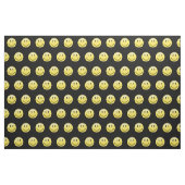 Tissu Visage heureux jaune classique (Yard)
