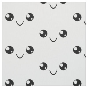 Tissu Visage souriant