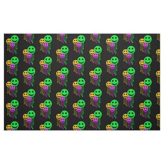 Tissu Visages souriants (Fat Quarter)
