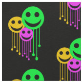 Tissu Visages souriants (Détail)