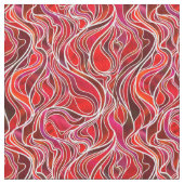 Tissu Vitrail rouge Abstrait (fermé)