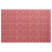 Tissu Vitrail rouge Abstrait (Fat Quarter)